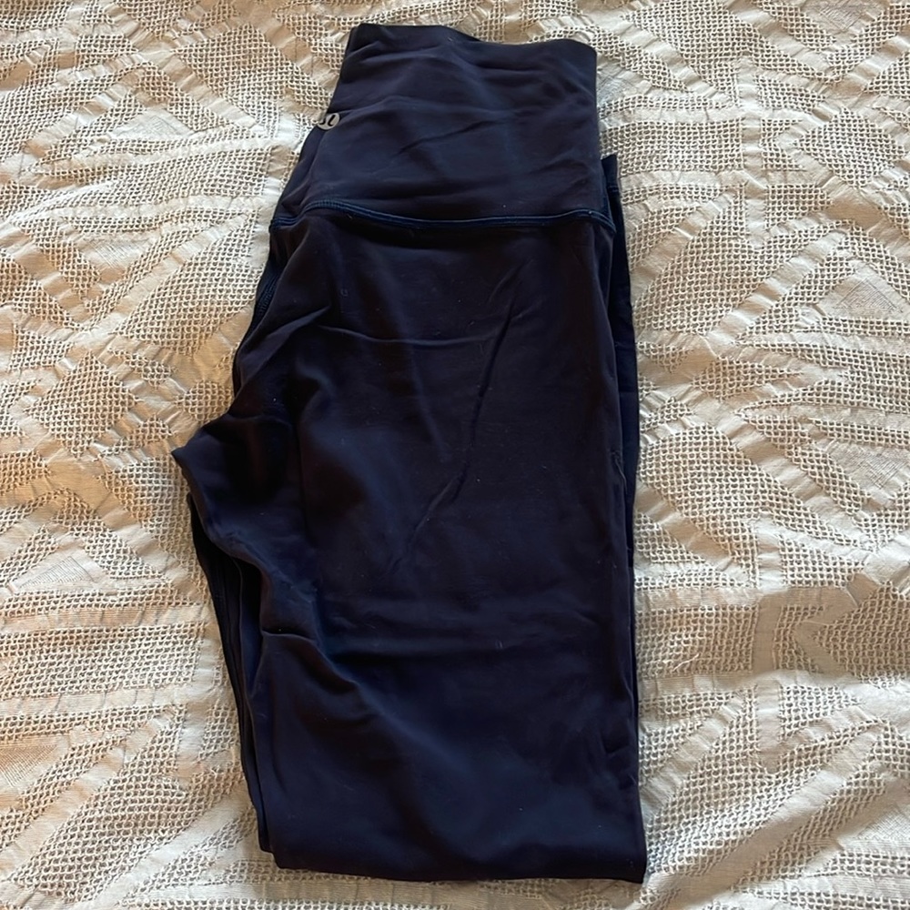 Lululemon Align Leggings Size 6 Navy Blue